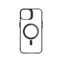 3mk Satin Armor MagCase s MagSafe iPhone 15 - clear/černá