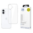 3mk Clear Case pro iPhone 16 - transparent