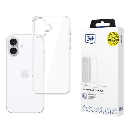 3mk Clear Case pro iPhone 16 - transparent