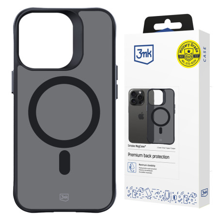 Kryt 3mk Smoke MagCase s MagSafe pro iPhone 14 Pro Max