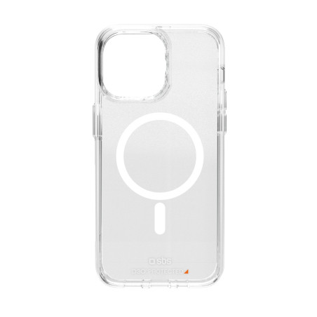 Kryt SBS D3O MagSafe pro iPhone 15 Pro Max - transparent