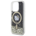 Kryt Hello Kitty LIQUID GLITTER FEVER iPhone 16 Pro - zlatý