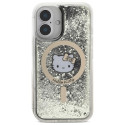 Kryt Hello Kitty LIQUID GLITTER FEVER iPhone 16 zlatý