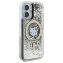 Kryt Hello Kitty LIQUID GLITTER FEVER iPhone 16 zlatý