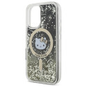 Kryt Hello Kitty LIQUID GLITTER FEVER iPhone 16 zlatý