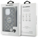 Karl Lagerfeld crossbody pouzdro MagSafe pro iPhone 16 Pro - černé