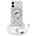 Kryt Karl Lagerfeld IML pro iPhone 16 - clear