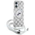 Kryt Karl Lagerfeld IML pro iPhone 16 - clear