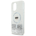 Kryt Karl Lagerfeld LIQUID GLITTER iPhone 16 - clear