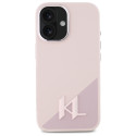 Kryt Karl Lagerfeld SHADOW pro iPhone 16 – růžová