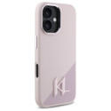 Kryt Karl Lagerfeld SHADOW pro iPhone 16 – růžová
