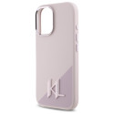 Kryt Karl Lagerfeld SHADOW pro iPhone 16 – růžová