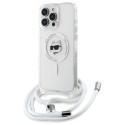 Kryt Karl Lagerfeld CHOUPETTE Head & Cord pro iPhone 16 Pro Max - clea