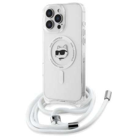 Kryt Karl Lagerfeld CHOUPETTE Head & Cord pro iPhone 16 Pro Max - clea
