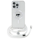 Kryt Karl Lagerfeld CHOUPETTE Head & Cord pro iPhone 16 Pro Max - clea