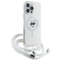 Kryt Karl Lagerfeld CHOUPETTE Head & Cord pro iPhone 16 Pro Max - clea