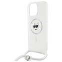 Kryt Karl Lagerfeld CHOUPETTE Head & Cord pro iPhone 16 Pro Max - clea