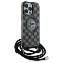 Kryt Karl Lagerfeld IML Crossbody pro iPhone 16 Pro Max