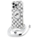 Kryt Karl Lagerfeld IML Crossbody pro iPhone 16 Pro Max - clear