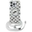 Kryt Karl Lagerfeld IML Crossbody pro iPhone 16 Pro Max - clear