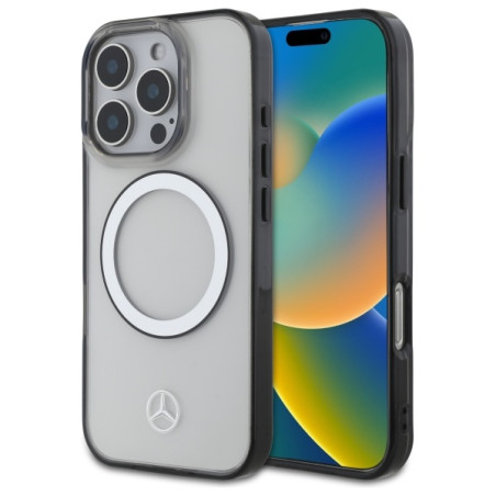 Kryt Mercedes pro iPhone 16 Pro Max - transparentní