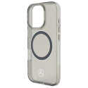 Kryt Mercedes SILVER RING pro iPhone 16 Pro Max - černý