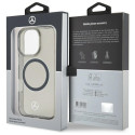 Kryt Mercedes SILVER RING pro iPhone 16 Pro Max - černý