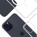 3mk Clear MagCase Kryt iPhone 15 – transparent