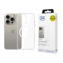 3mk Protection MagCase Kryt iPhone 15 Pro Max transparentní