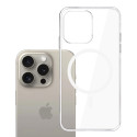 3mk Protection MagCase Kryt iPhone 15 Pro Max transparentní