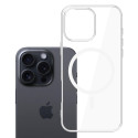 3mk MagCase Kryt pro iPhone 16 Pro - transparentní
