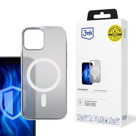 Kryt 3mk FROSTY MagCase pro iPhone 12 Pro Max - white