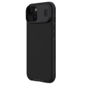 NILLKIN CamShield Pro Magnetic Ultra odolný MagSafe kryt s krytkou kamery pro iPhone 15 Plus, černý
