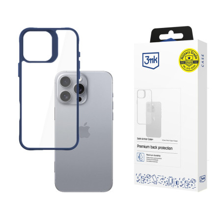 Kryt 3mk Satin Armor Case+ iPhone 16 Pro Max transparent
