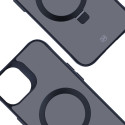 Kryt 3mk Smoke Case Mag&Stand pro iPhone 15 Plus - black