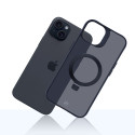 Kryt 3mk Smoke Case Mag&Stand pro iPhone 15 Plus - black