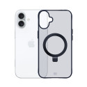 Kryt 3mk SMOKE CASE MAG&STAND pro iPhone 16 - black