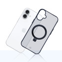 Kryt 3mk SMOKE CASE MAG&STAND pro iPhone 16 - black