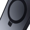 Kryt 3mk SMOKE CASE MAG&STAND pro iPhone 16 - black