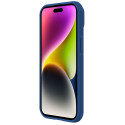 NILLKIN CamShield Pro Magnetic Ultra odolný MagSafe kryt s krytkou kamery pro iPhone 15 Plus, modrý
