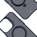3mk Smoke Case Mag&Stand pro iPhone 16 Pro Max - černý