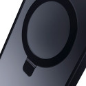 3mk Smoke Case Mag&Stand pro iPhone 16 Pro Max - černý