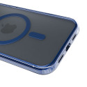 Kryt 3mk FROSTY MagCase pro iPhone 15 - transparentní (modrá)