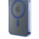 Kryt 3mk FROSTY MagCase pro iPhone 15 - transparentní (modrá)