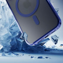 Kryt 3mk FROSTY MagCase pro iPhone 16 Plus – transparentní modrý