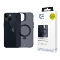 Kryt 3mk Smoke Case Mag&Stand iPhone 14 Plus black