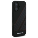 Kryt AMG Checkered Flag Pattern pro iPhone 16 - černý