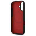 Kryt AMG Checkered Flag Pattern pro iPhone 16 - černý
