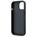 Kryt DKNY QUILTED STACK Logo pro iPhone 14 - černý