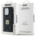 Kryt DKNY QUILTED STACK Logo pro iPhone 14 Pro Max black